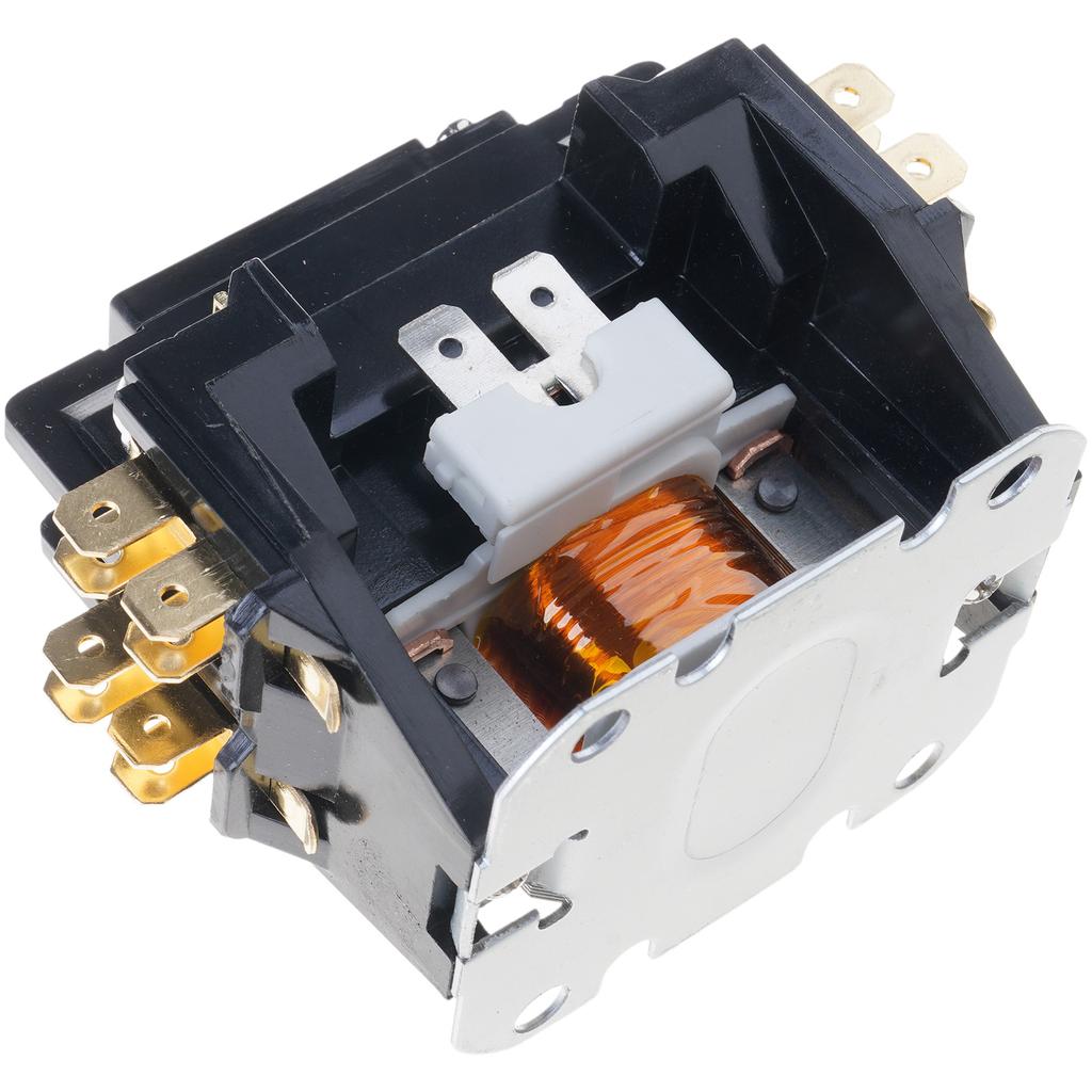 Portable Contactor 220V Coils Accessory for Air Conditioners Heat Pumps and Refrigeration Systems 130A Poles 30A