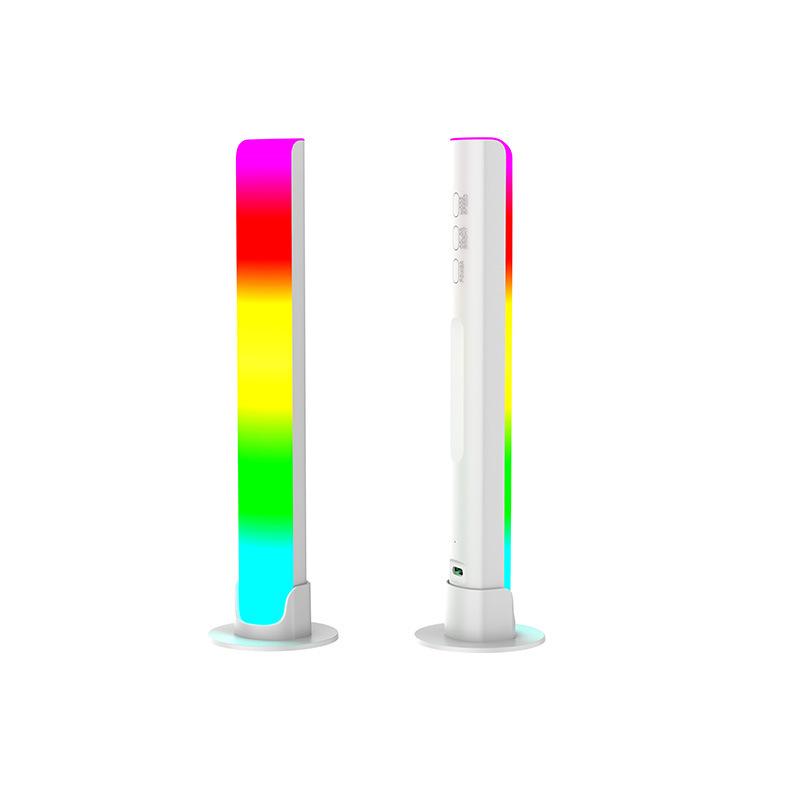 RGB Sound-Sync Rhythm Light: Trendy Colorful Music Atmosphere LED for Car or Desk with Sound Sensor