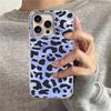 Retro Red Leopard Vortex Texture Women Phone Case for iphone 16 15 14 7 8 Plus 13 11 12 Pro Max X XS XR SE 2022 2020 16e Cover