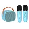 Kabelloser Bluetooth-Karaoke-Lautsprecher mit abnehmbarem Mikrofon, tragbares Heim-/Kinder-/Party-/Gesangs-Karaoke-Gerät
