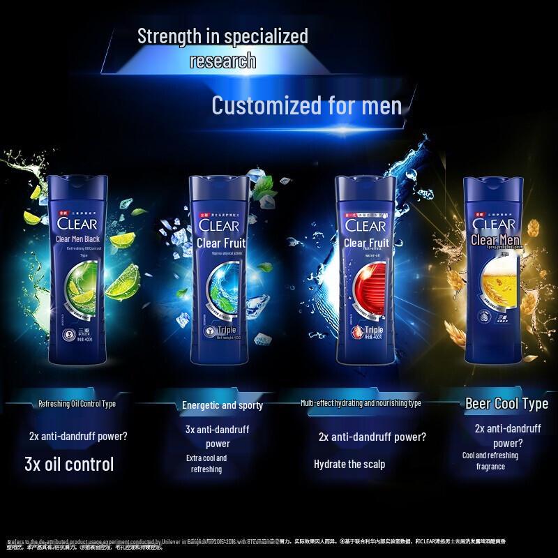 Clear Men Fresh Oil Control Anti-Dandruff Shampoo 450g