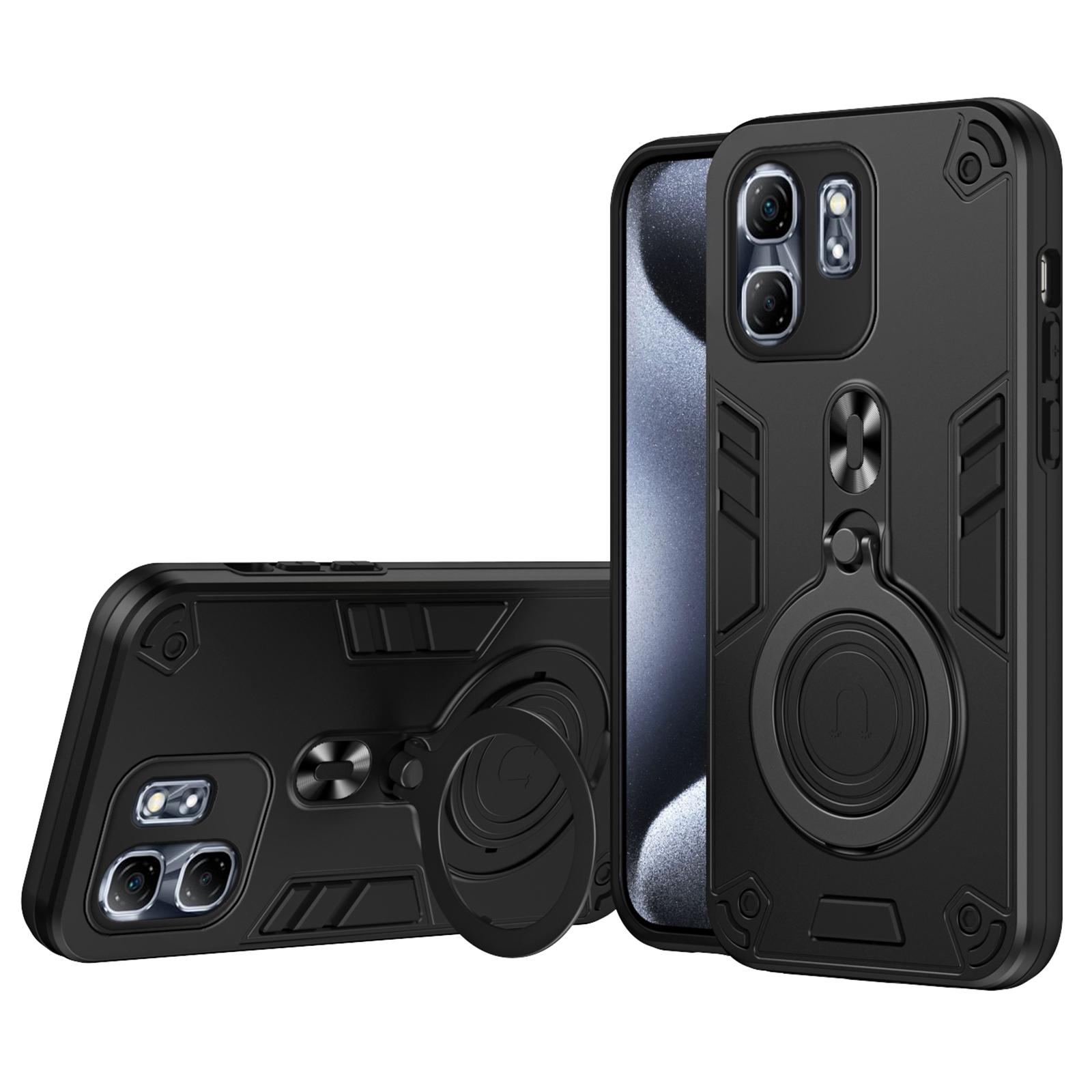 

Для Infinix Hot 50i 4G Чехол Вращающаяся подставка ПК+ТПУ Защита от падений Чехол для телефона A
