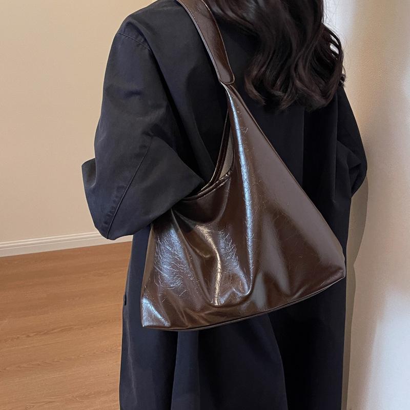 Autorización: Bolso Tote de Gran Capacidad para Mujer Otoño/Invierno 2025 - Bolso de Hombro para el Trabajo y el Desplazamiento de Melaude Fashion