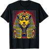 Farao hoofd egypte sfinx en piramides egyptisch T-shirt(1)
