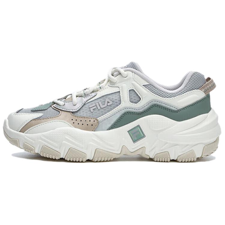 FILA Ravagement 2 Comfortable Versatile Low-Top Casual Shoes Women sneaker Gray White F52W422105FLS