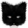 Simulated Fox Masque Adult Halloween Party Cosplay Masque Face Covers Furry Good Detail Club Carnivals Mystery Masquerade Face Shield