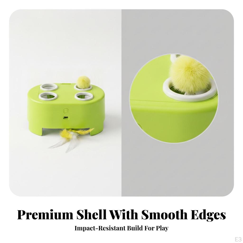 USB Rechargeable Interactive Cat Toy | Automatic SelfPlaying Action, Electric Toy, for Home