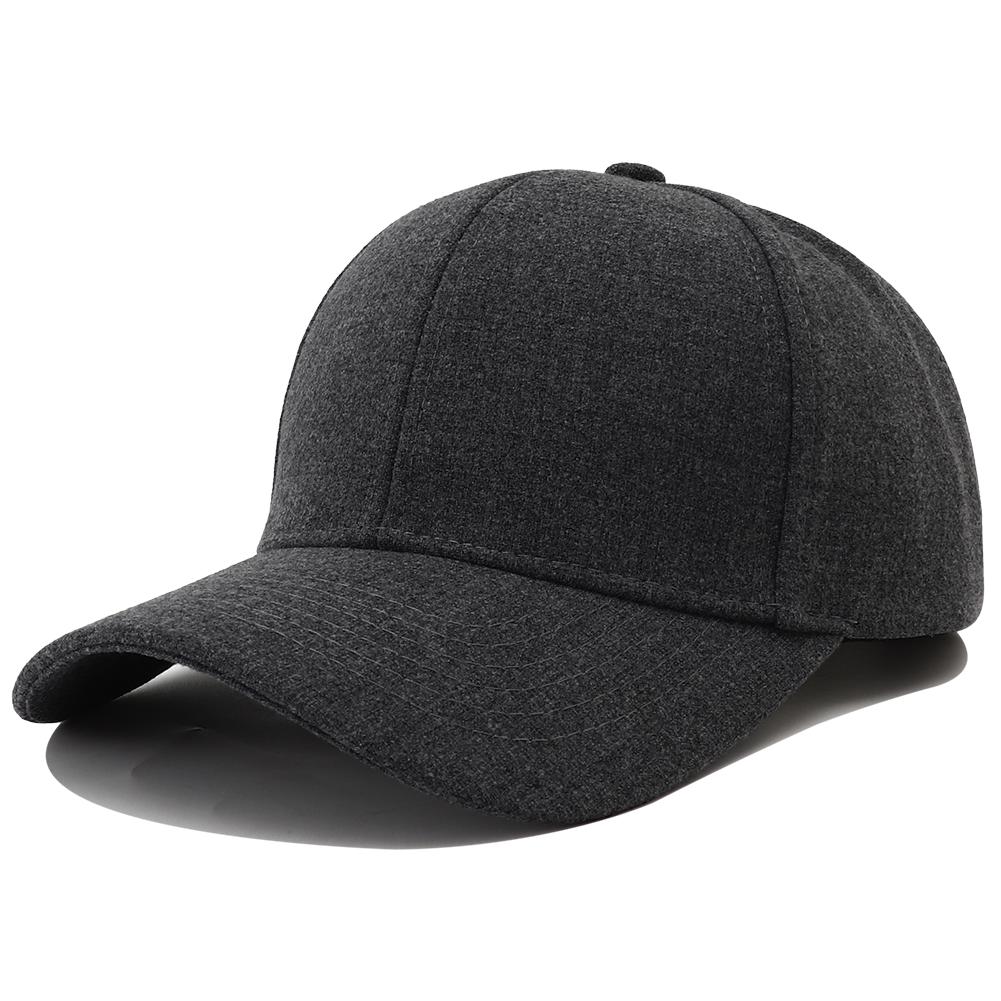 Modische Baumwoll-Baseballkappen für Herren Damen Snapback Herbst Winter Unifarben Dad Hat Hip Hop Unisex Street Verstellbar Sonnenschutzkappen