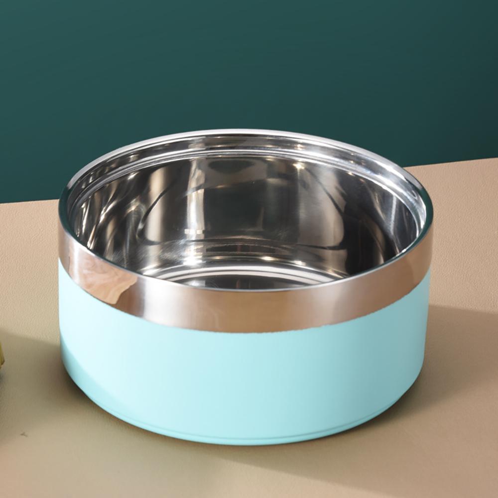 Personalized Pet Bowl with Name, Stainless Steel, Food and Water Bowls, Christmas, New Year, Pet Gift, Custom