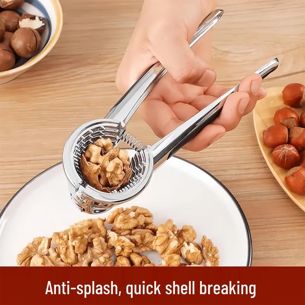 Germany's Advanced Stainless Steel Walnut and Hazelnut Cracker - Multi-Functional, Labor-Saving Peeling Pliers