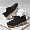 British Style Men'S Shoes Summer Breathable Sports Shoes Fly-Woven Mesh Shoes Men'S Normal Size 40-50