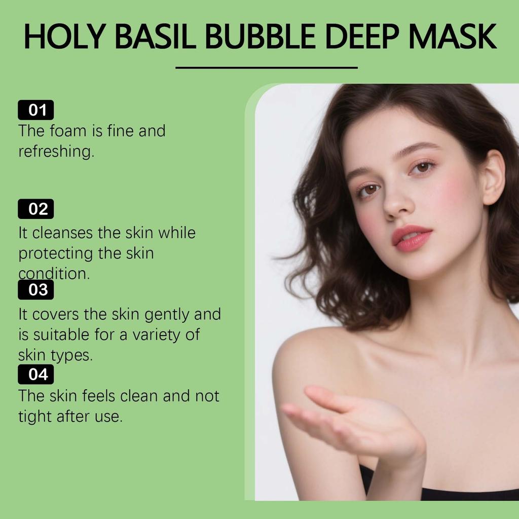 Saint Foam Mask Cleansing Mask Deep Exfoliation And Blackhead Removal Saint Leaf Mask