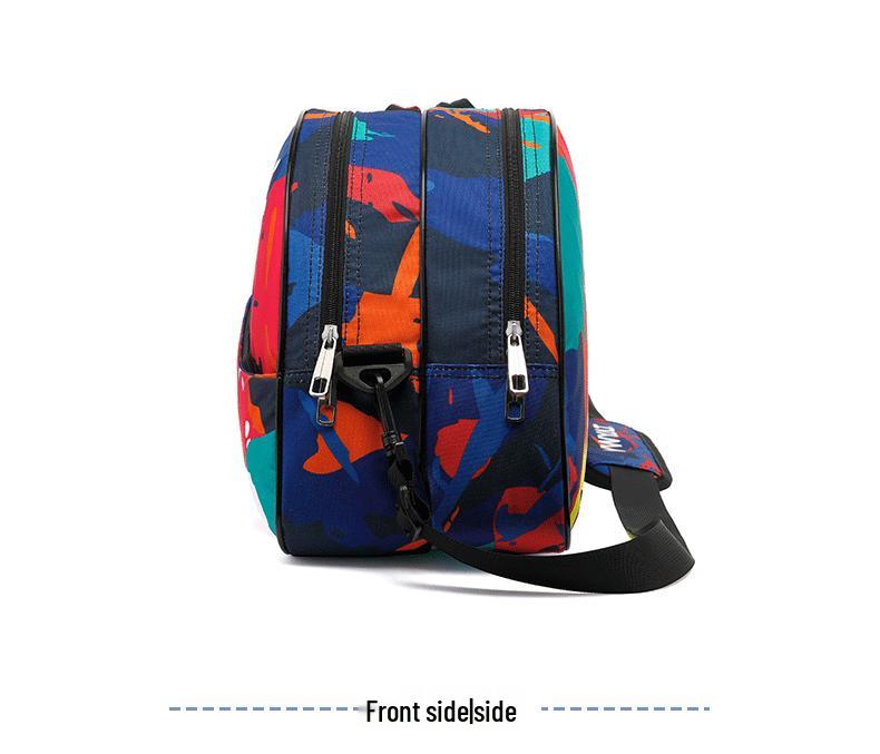 Korean Style Single Shoulder Badminton & Tennis Backpack for 3-6 Rackets - Portable Unisex Bag