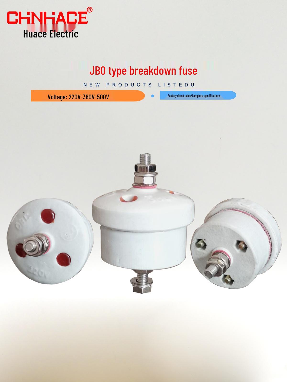 

Low-Voltage Surge Arrester with JBO-220V 380V 500V Ceramic Breakdown Fuse for Direct Display 380V Model