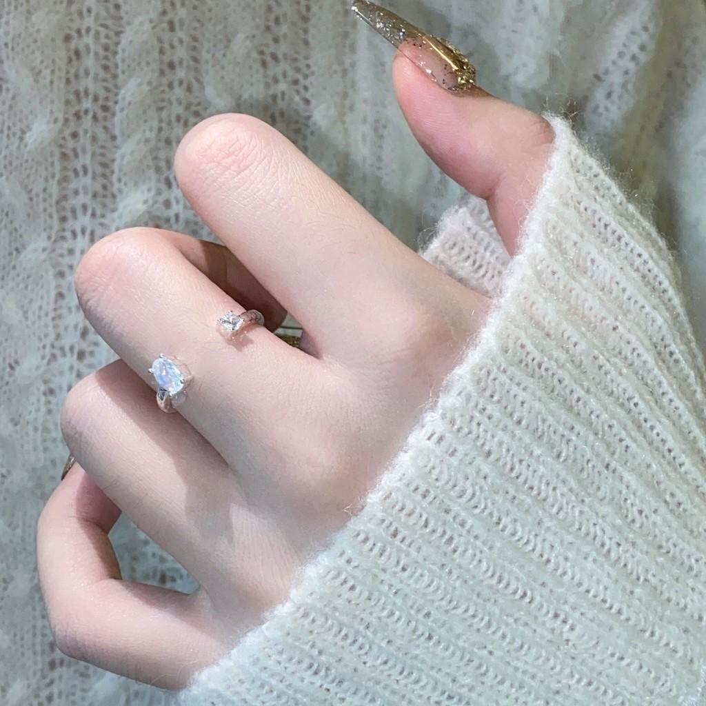 Eleganter Vintage Rosa Herz Edelstein Silber 925 Ring Für Modische Frauen Geschenke