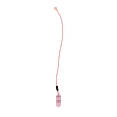 Hearing Aid Clips Hearing Aid Silicone Anti Lost Lanyard Clip Holder Accessory for Single Ear Hearing Aids  Glow Pink