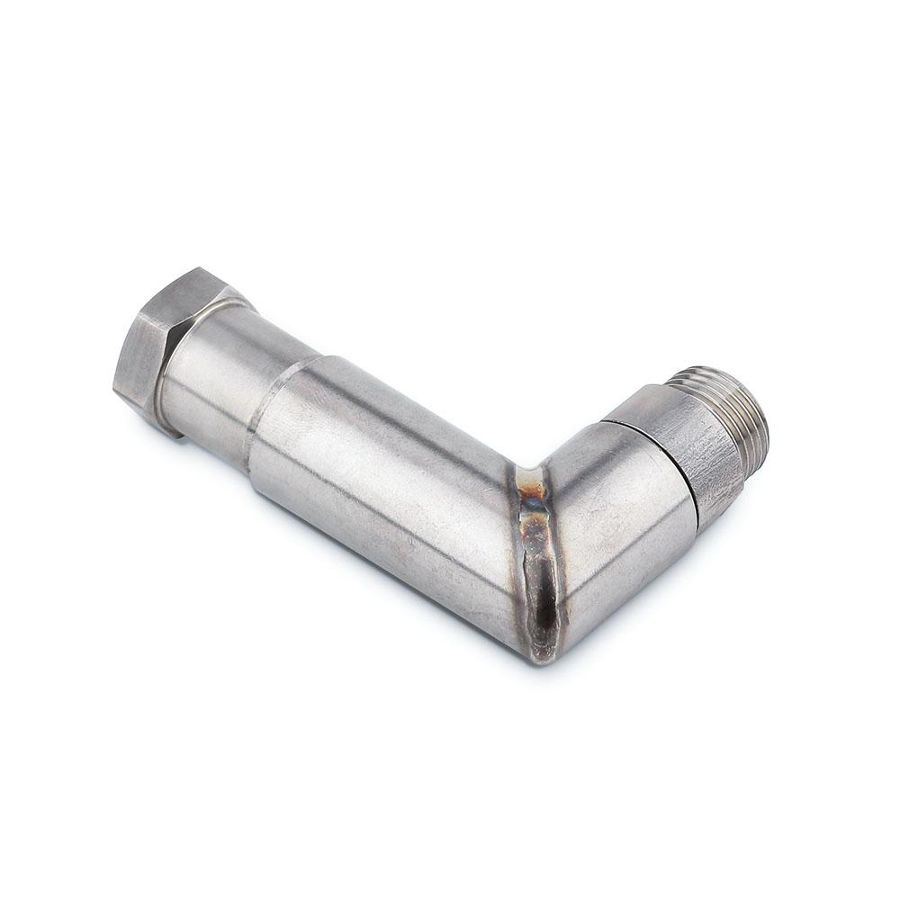 O2 Oxygen Sensor Angled Extender Spacer 90 Degree 02 Bung Extension M18 X 1.5
