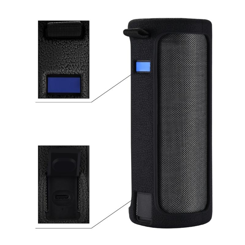 Waterproof Silicone Cover Case for Ears BOOM 4 Speaker Durability Build Case with Carabiner Speaker Accessories