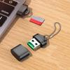 High-Speed USB Card Reader Portable Multi-Slot Adapter for TF/SD Cards, Plug-and-Play Fast Data Transfer Card Reader for Phone
