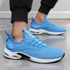 Men's Running Shoes Breathable Knit Sneakers Casual Fashion Lace Up Sneakers for Men Outdoor Walking Training Footwear