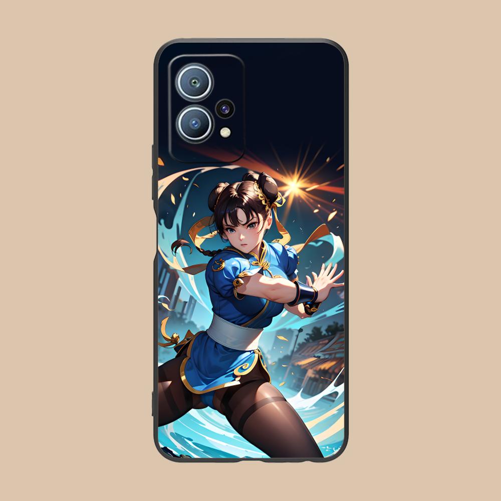 Street Fighter Chunli Phone Case for Huawei P60 P50 P40 P30 P20 P10 P9 P8 Pro Lite Plus Colorful Printing Cover Cellphones Cover