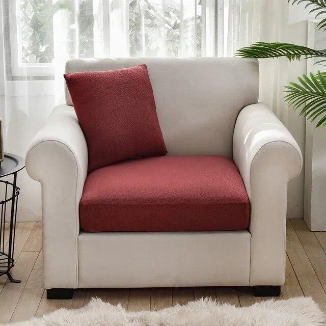 Spesso Elastan Impermeabile Protezione Mobili Copricuscino Divano Angolo Divano Seduta Copridivano Elastico Colore Unico Copridivano Stanza