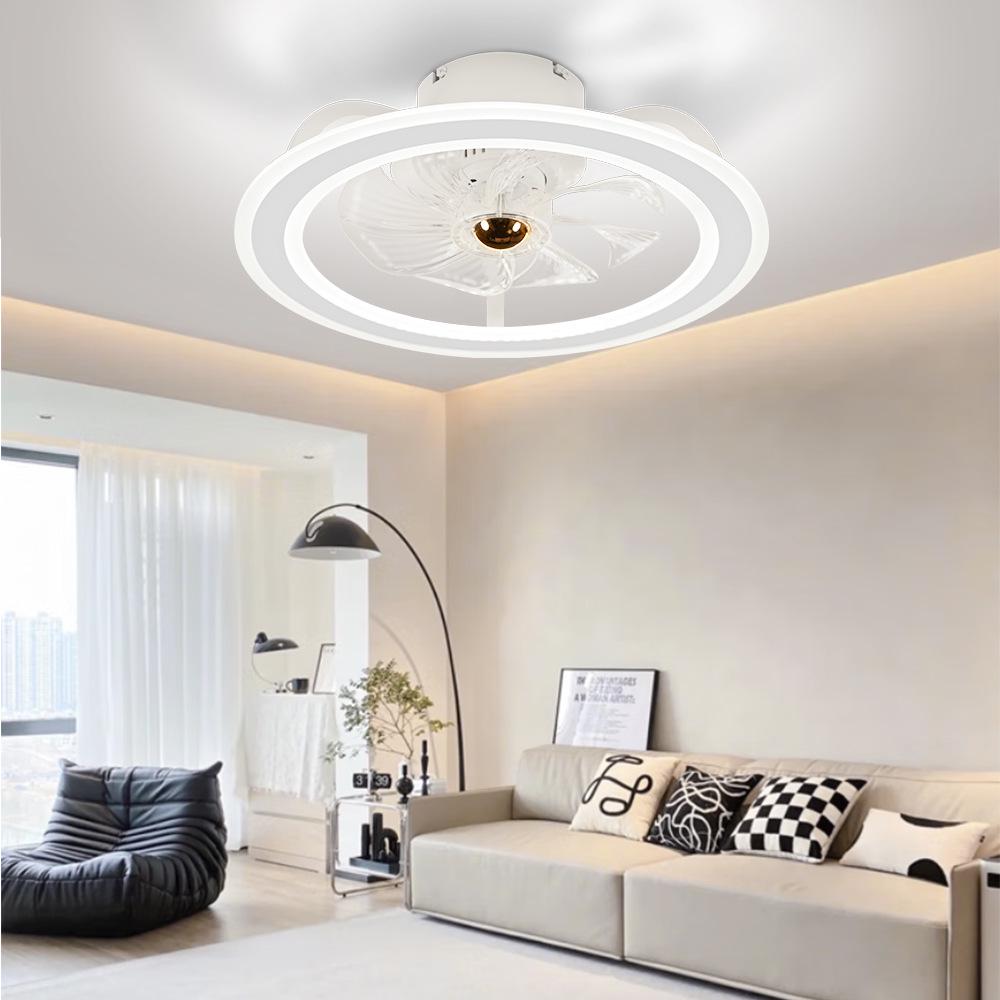Modern LED Ceiling Fan Light with High Power and Wide Voltage (85-265V) for Restaurants