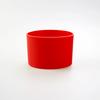 16 Colors 8.0CM Threaded Silicone Cup Cover 80MM Cup Sleeve Protective Cover Non-slip Heat Insulation Coffee Cup Cover
