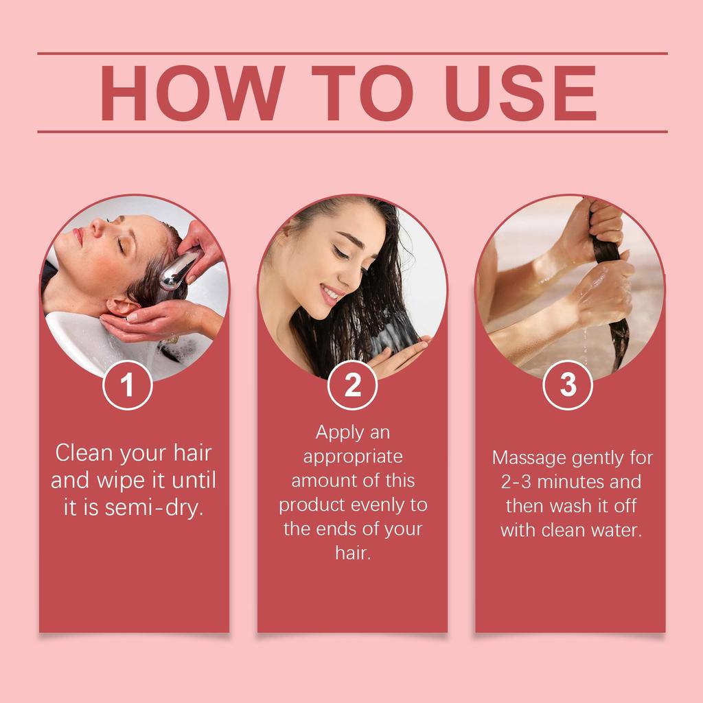 Hair Mask, Batana Hair Oil, Promotes Hair Growth, Deep Conditioning, Hair Mask Repairs Dry, Damaged And Frizzy Hair For All Hair Types