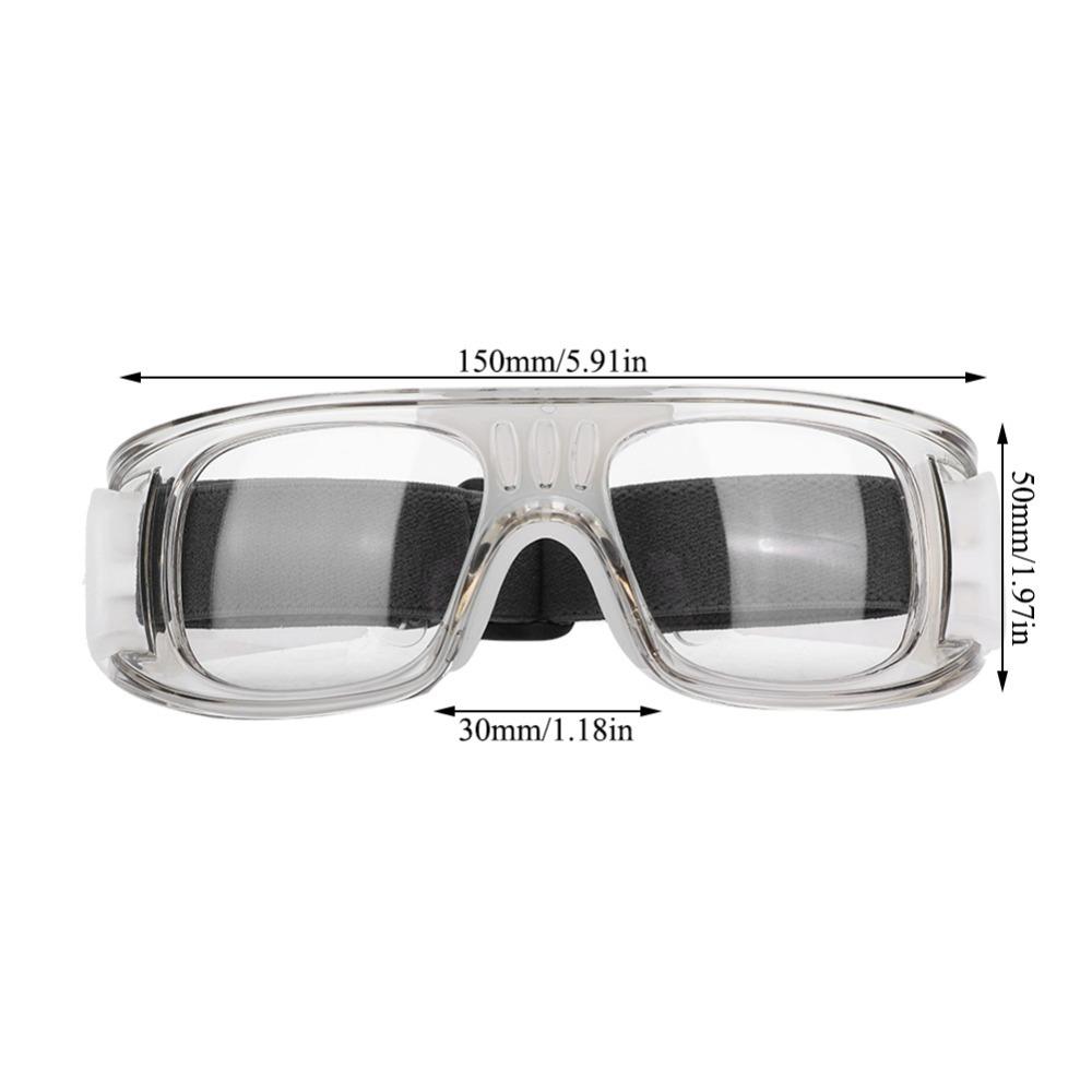 Adjustable Strap Protective Glasses Shock Lens Sports Goggles  Basketball Training