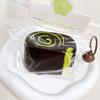 Food Grade Silicone Pistachio Chocolate Cake Stress Relief Toy For Kids And Adults