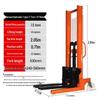 Kedehe 2-Ton Manual Hydraulic Forklift Stacker CN Plug (adapter Included)