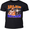 DeeTeeGee Black Jalen Brunson Bootleg Style T-Shirt