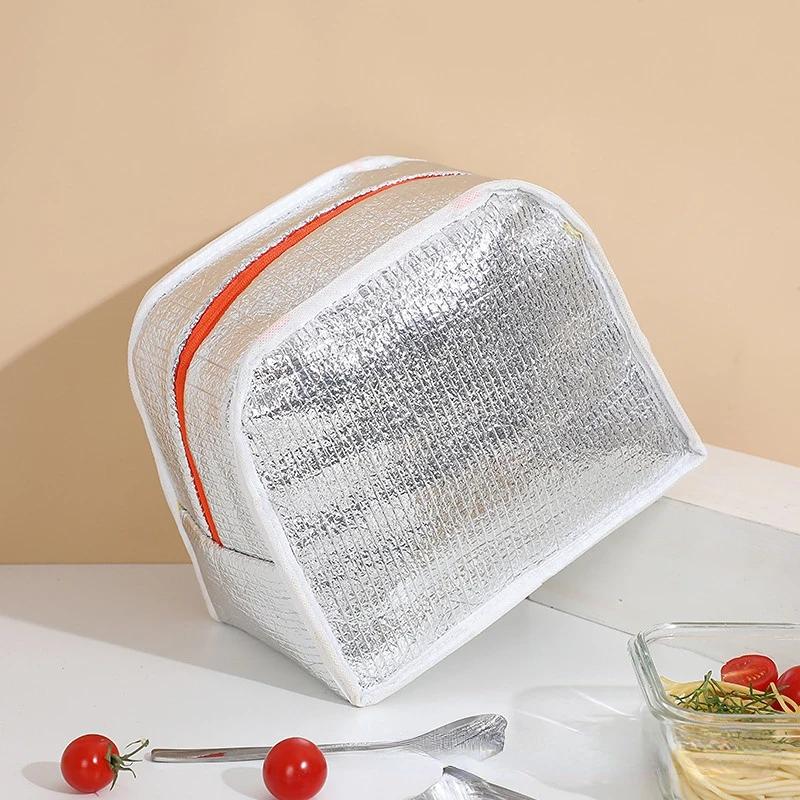 Cartoon Portable Thermal Lunch Box Bags for Women Kids Food Storage Handbags Travel Picnic Pouch Insulated Cooler Lunch Bag