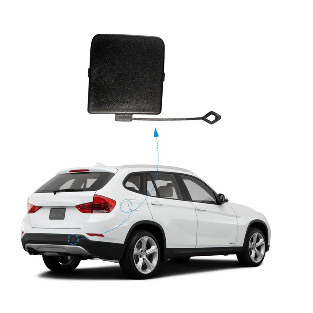 For BMW X1 E84 2013 2014 2015 Rear Right Left Bumper Tow Eye Hook Cover Cap 51127303815 51127303816 2 PCS