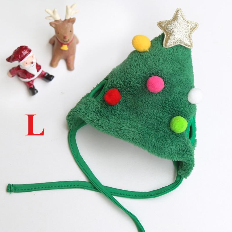 Christmas Santa Hat Dog Christmas Outfit Costume Hat and Scarf Winter Pet Accessory for Small Medium Large Dog