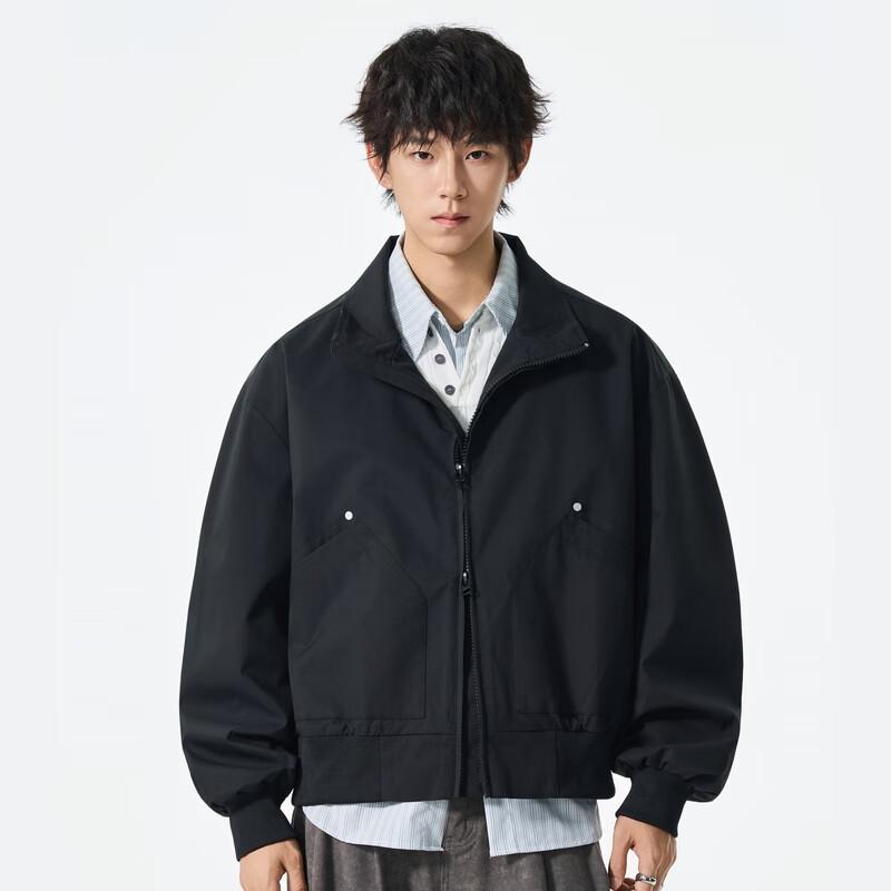 Herren Casual Chenille Bomberjacke