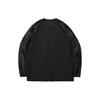 Li-Ning Embroidered Mesh Basketball Long Sleeve T-Shirt Men Tops Black ATLR005-1
