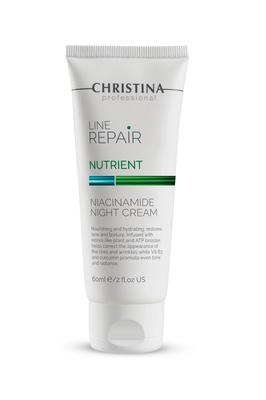 Line Repair Voedende Niacinamide Nachtcrème - Nachtcrème met niacinamide, 60 ml