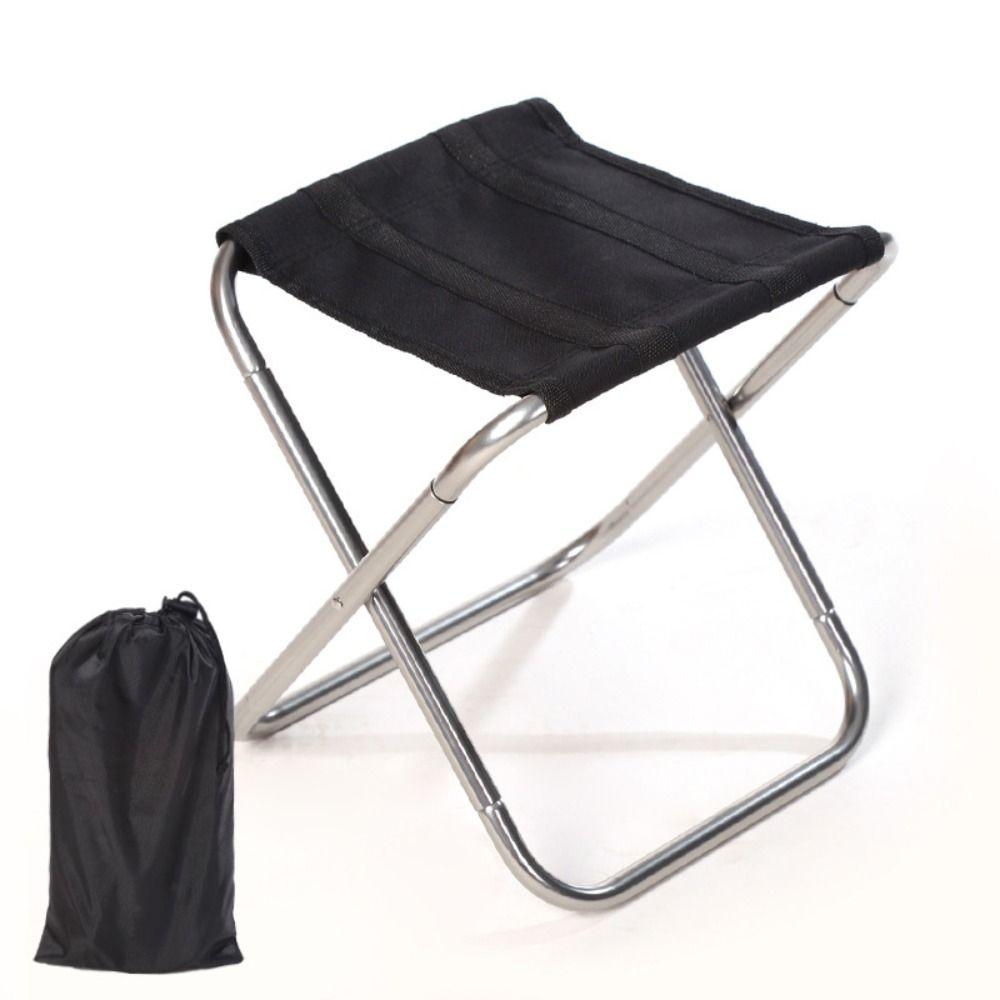 Strong Load-bearing Foldable Fishing Chair Sturdy Sports Folding Chair Folding Small Stool  Fishing