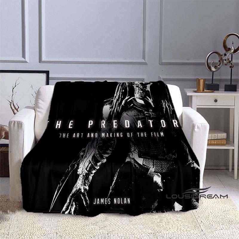 Alien Vs. Predator Printed Blanket Warm and Beautiful Flannel Soft and Comfortable Home Travel Bed Blanket Birthday Gift