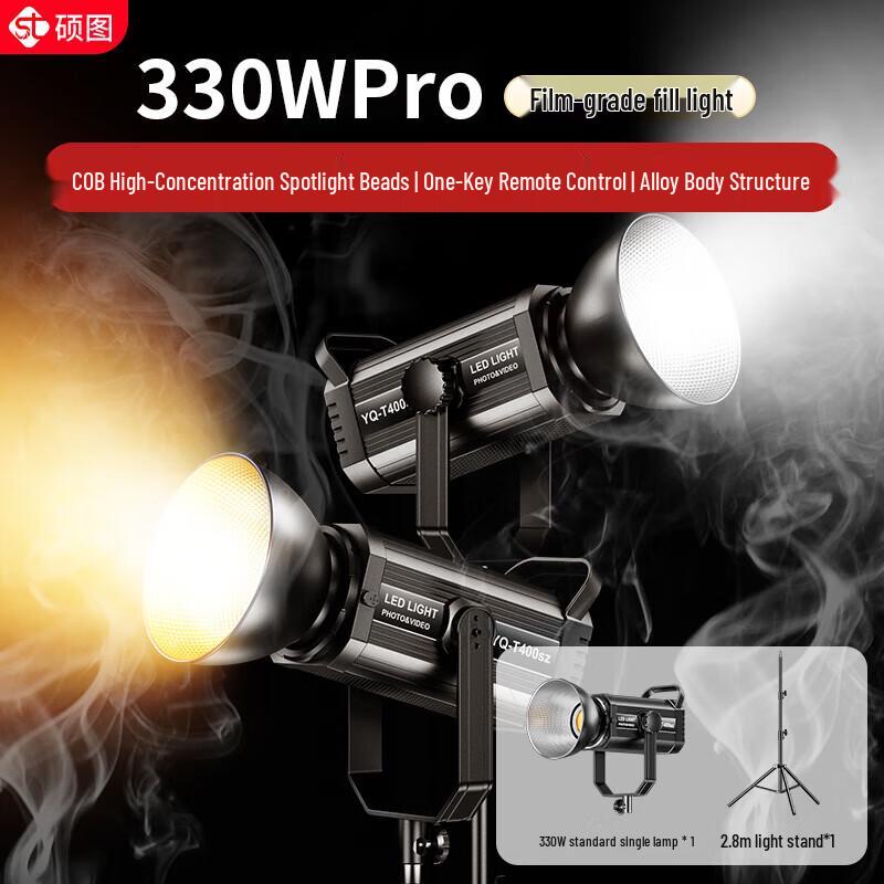 Professional COB LED Photography & Live Streaming Light Kit
