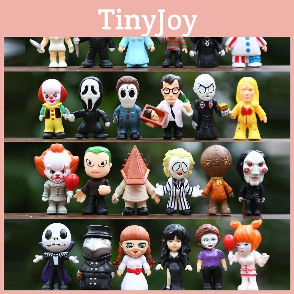 Clown The Annabelle Classic Horror Movie Character Model Desktop Ornament Set