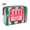 Langlebiger Badezimmerzubehörhalter Sardinendose Kosmetiktasche, Klare Wasserdichte Make-up-Tasche, Reißverschluss Transparente Reise-Aufbewahrungstasche Verschluss Toilettenartikel