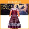 Kostium na Halloween Hocus Pocus 2 Mary Sanderson Dla Dzieci Miękki i Wygodny