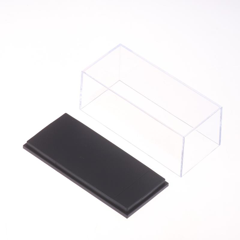 1/5Pcs Acrylic Dust-Proof Showcase & Storage Organizer Box For Minigt 1/64 Diecast Model Car Display Case With Cover