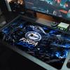 DSC Arminia Bielefeld Large Size Mouse Pad Large Gaming Table Cushion Non-slip Laptop Tablet Big Mousepad XXL Mat Mini PC Playmat With Lock edge
