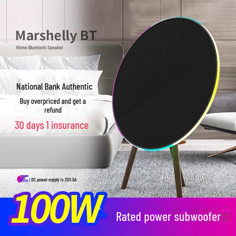 

Marshelly BT UFO High-Power Bluetooth Speaker for Home Theater and Desktop Use