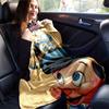 1pc, Disney Pinocchio Jiminy Cricket Blanket Gift for Home Decorative Throw Blanket Sofa Cover Bedding Travel Camping Car Beach Office Nap Mat