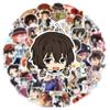 10/30/50pcs Cool Anime Bungo Stray Dogs Stickers Classic Japanese Manga Decals DIY Skateboard Phone Notebook Cartoon Sticker Toy